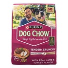 Purina Dog Chow Tender Crunchy With Real Lamb Turkey Flavor Adult Dry Food 30 Lb