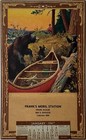 A Surprise For Everyone Vintage Philip Goodwin 1947 Calendar Print Mobil Station