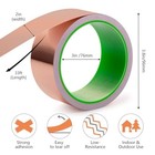 Copper Foil Tape With Conductive Adhesive For Guitar   Emi Shielding  2 X 33 