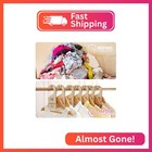 Houism Beautiful Baby Closet Dividers For Clothes Organizer - Wooden Double-side