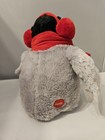 Coca-cola Plush Penguin Stuffed Animal Red Scarf Gray Black White 2012