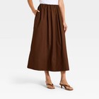 Women s Pull-on Midi Skirt - A