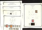 New Zealand Stamp Collection On 7 Scott Specialty Pages  1855-1915 Mint  bj 