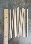 Dollhouse Miniatures 6  Cornice Crown Molding Scrap X12 Pieces 1 24 Half Scale