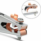 Welding Electrode Holder Lead Mma Arc Stick Welding Ground Clamp