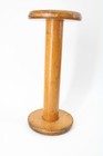 Large Wooden Spool Fiber Yarn Mill Antique Wood 94457