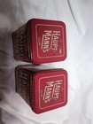 Hauptmann s Vintage Cigar Tins  Set Of Two   Made In Indiana 