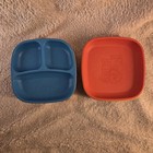 Replay Recycled Toddler 3   Divided   3   Full Plates Dish - 7  Lot 0f  Total 