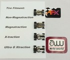    16 Silicone Tires    For Afx Aurora Magnatraction   Auto World Ho Slot Car Parts