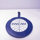 Pan Am Luggage Tag  Vintage Style Blue