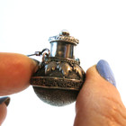 Vintage Antique Metal Snuff Bottle - Tariff Free To Us