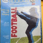 Malina Hook-a-rug Kit Football Is A Vintage Latch Hook Rug Kit