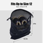 Gloppie Shoe Bags For Travel  Shoe Storage Bag With Drawstring  Packing Organ   
