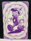 1940s Pinocchio Game Card Castell Pepys Disney Rare Card Disneyana