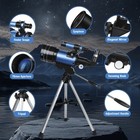 Beginner Astronomical Telescope Night Vision For Hd Viewing Space Star Moon