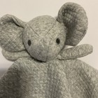 Dreamgro Gray Elephant Baby Security Blanket Lovey