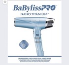 Babyliss Pro Nano Titanium High-speed Dual Ionic Hair Dryer Bnt9100  blue 