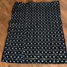 Vintage Japanese Indigo Kasuri Noragi Craft Fabric  9