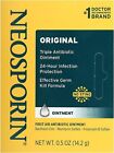 Neosporin Original First Aid Antibiotic Ointment With Bacitracin   5 Oz Zinc