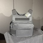 Vism Discreet Plate Carrier Vest Med-2xl W  External Pkt Shooting Tactical Blk