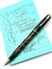 Vintage 1935 Parker Golden Pearl Standard Size Vacumatic Dj Fountain Pen 14k M