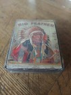 1900  big Feather  Indian Chief Small Cigar Box  Native American