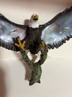 Bradford Exchange Silent Sentinel Bald Eagle Wall Sculpture 1st Issue