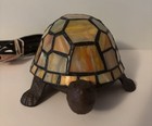 Tiffany Style Stained Glass Turtle Night Light