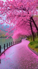 Digital Image Picture Photo Wallpaper Background Desktop Cherry Blossom Ai Art