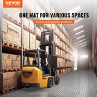 Vevor Garage Tiles Interlocking  12 X 12 X 0 53 Inch 25 Pack Garage Floor Coveri