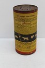 Vintage Dr  Legear s Louse Powder For Poultry   Livestock Paper Can  -empty