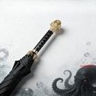 Cthulhu Mythos Rainy In R lyeh 44in Vintage Umbrella Zinc Alloy Christmas Gift