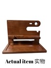 Father   s Day Gift Men   s Wooden Docking Station Desk Organizer For Phone Watch