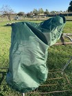 Horseware Ireland Fleece Lined Hunter Green Nylon English Dressage Saddle Cover