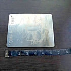 Omardz 1968 Swiss Made Plaque With Ship Engraving Back Reference Waedenswil 1800