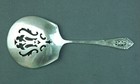 Wallace Rose Point Sterling Silver Bon Bon Nut Spoon 4 3 4 