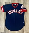 1977 Rick Waits Cleveland Indians Game Worn Jersey Alternate Rare Style Tough 
