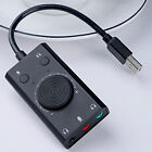 Usb Sound Card External Audio Adapter 3 5mm Stereo Headset Mic For Ps4 Laptop Pc