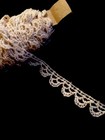 Antique Dainty Doll Trim Cotton Lace Charming 7 Yards