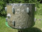 1963 14x20 Rogers Vintage Drums Bdp Shell  Bad Wrap  Bad Parts  Good B b Shell
