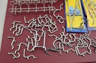 7lb Mixed Pegboard Hook Lot New   Used Assorted Hooks Holders Accessories 5935