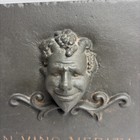Metal Vtg  In Vino Veritas Plaque In Wine There Is Truth  Smiling Face