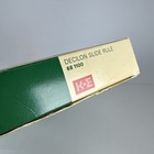 Vintage Keuffel   Esser K e Deci Lon 10 Slide Rule 68 1100 W  Leather Case Usa