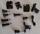 Gopro Accesories Bundle    clear    case    waterproof    chest Mount Clamp Mount  Etc