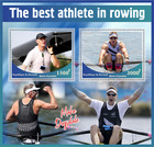 Stamps Olympic Games Rowing 8 Sheets Perforated New