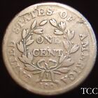 1802 Draped Bust Large Cent    Stunning Early 1c Coin   Free Shipping   Tcc