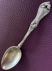 Floral Vines Design  1902  Art Nouveau 5 3 8  Sterling Spoon Reed   Barton 20 5g