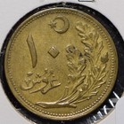 Turkey 1928 Ah 1341 10 Kurus  290146 Combine Shipping