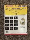 Vintage Lite Brite Dungeons And Dragons Picture Refill Package And Blank Sheets