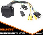 Universal Multi-tow 4-way To 7-way Blade And 4 Pin Flat Trailer Light Connector